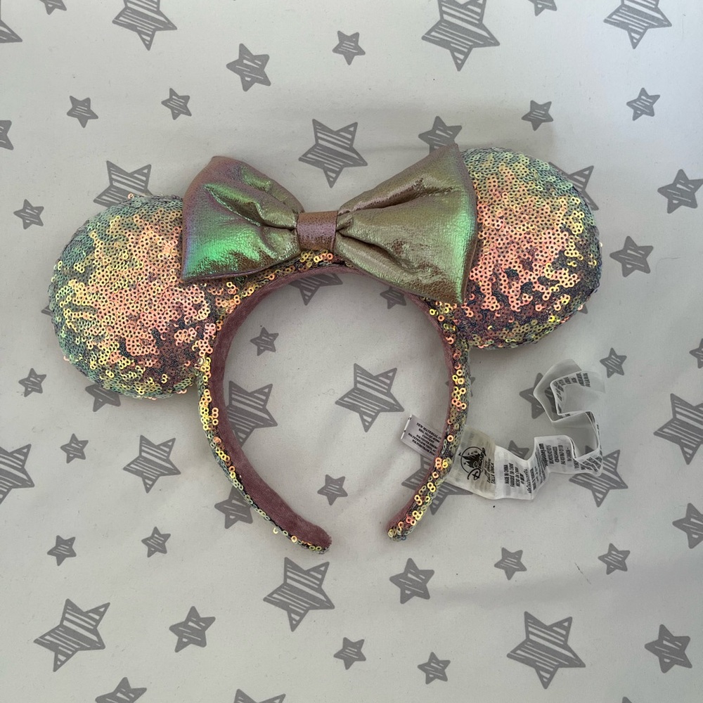 Sequin Minnie Mouse Ears Headband